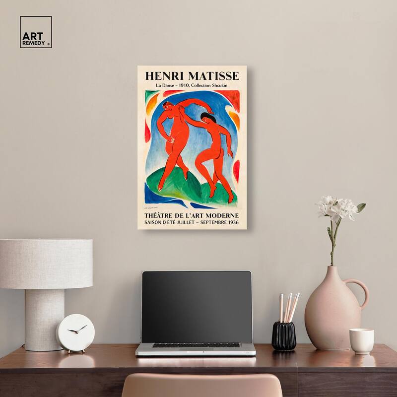 Dance by Henri Matisse Canvas by Art Remedy, Gallery Wrapped