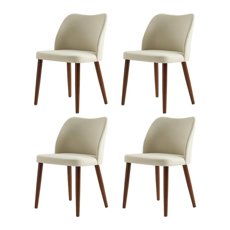 Melisa Solid Wood Dining Chair Set of 4 by HULALA HOME