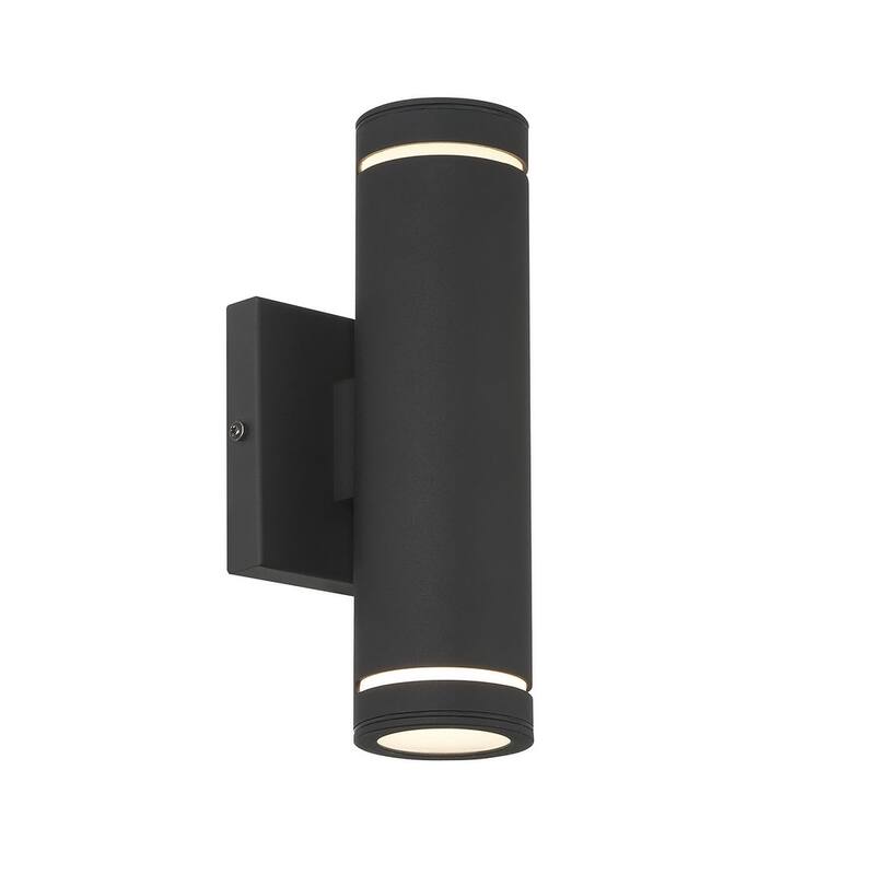 Kovacs P1882-L Supotto 10" Tall LED Outdoor Wall Sconce with Glass