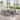 MAISON ARTS 7-Piece Outdoor Dining Set 6 Textilene Chairs and Metal Rectangular Outdoor Dining Table