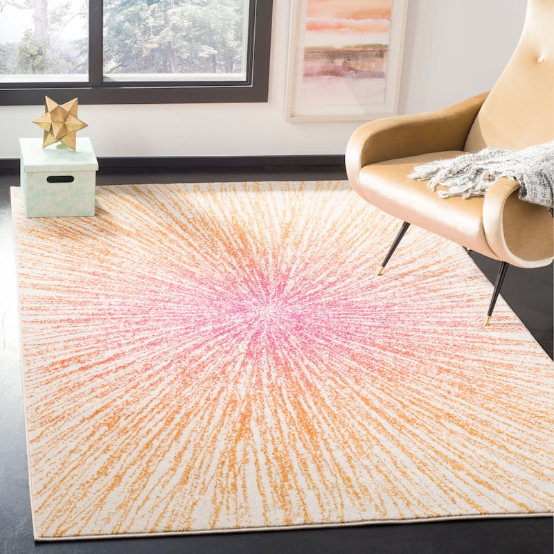 SAFAVIEH Evoke Juli Abstract Boho Burst Rug