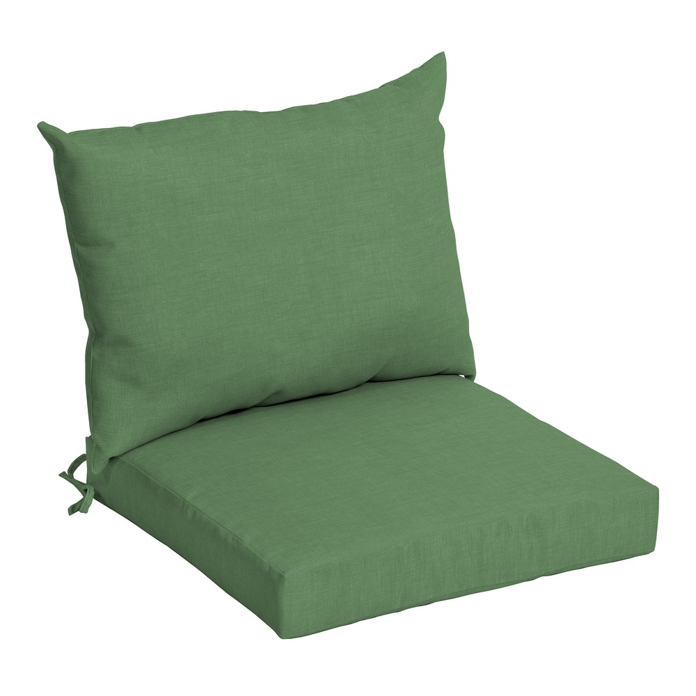 ARDEN Leala Texture 21-inch Square Patio Chair Cushion Set
