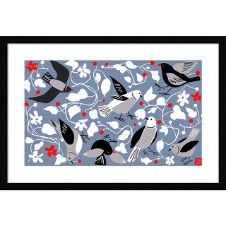 Birdy by Jenny Frean Wood Framed Wall Art Print - Bed Bath & Beyond ...