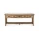 preview thumbnail 2 of 12, Classic Home Talladega Reclaimed Pine Console Table