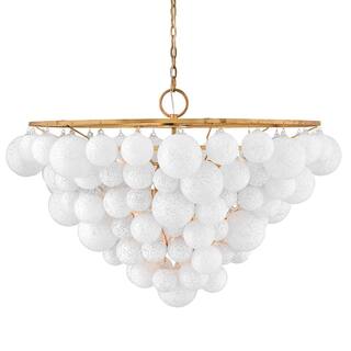 Fredrick Ramond FR41568 Marabel 10 Light 48" Wide Ring Chandelier