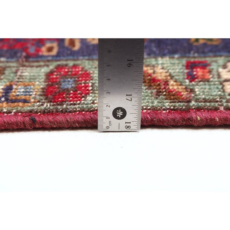 ECARPETGALLERY Hand-knotted Antalya Vintage Red Wool Rug - 6'7 x 10'2