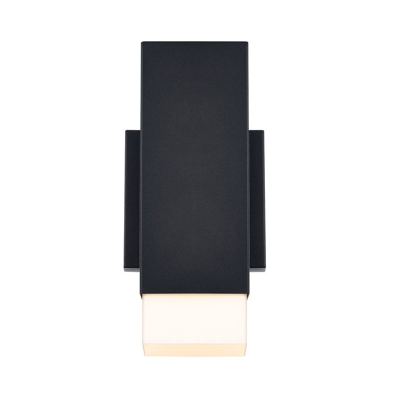 Willowsong Black Outdoor Hardwired Wall Sconce - 14