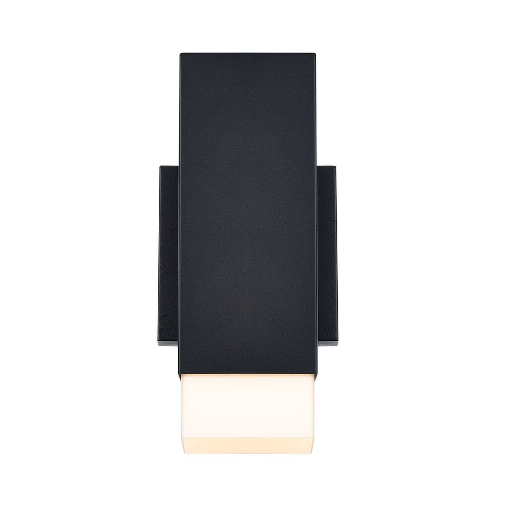 Willowsong Black Outdoor Hardwired Wall Sconce - 14