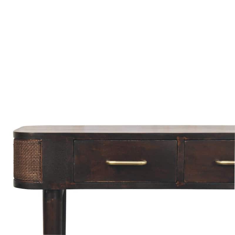 Artisan Furniture Solid Wood Belmont Console Table,Brown,1-Drawer