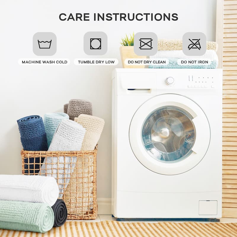 Madison Park Signature Splendor 100-percent Cotton Tufted 3000 GSM Reversible Bath Rug