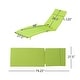 preview thumbnail 10 of 8, Salem Outdoor Cushion Set for Chaise Lounge - Cushions only (Set of 2) by Christopher Knight Home - 79.25"L x 27.50"W x 1.50"H