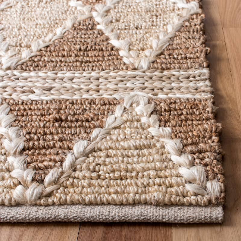 SAFAVIEH Handmade Natural Fiber Ladina Moroccan Jute Rug