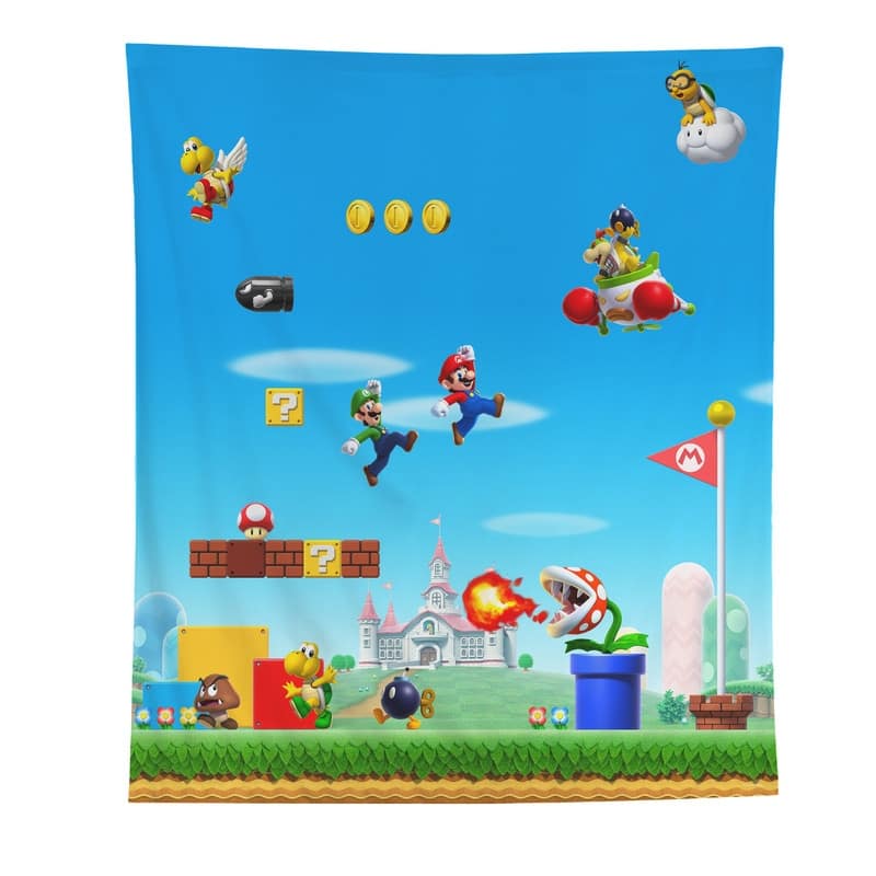Nintendo Super Mario Tapestry by RoomMates