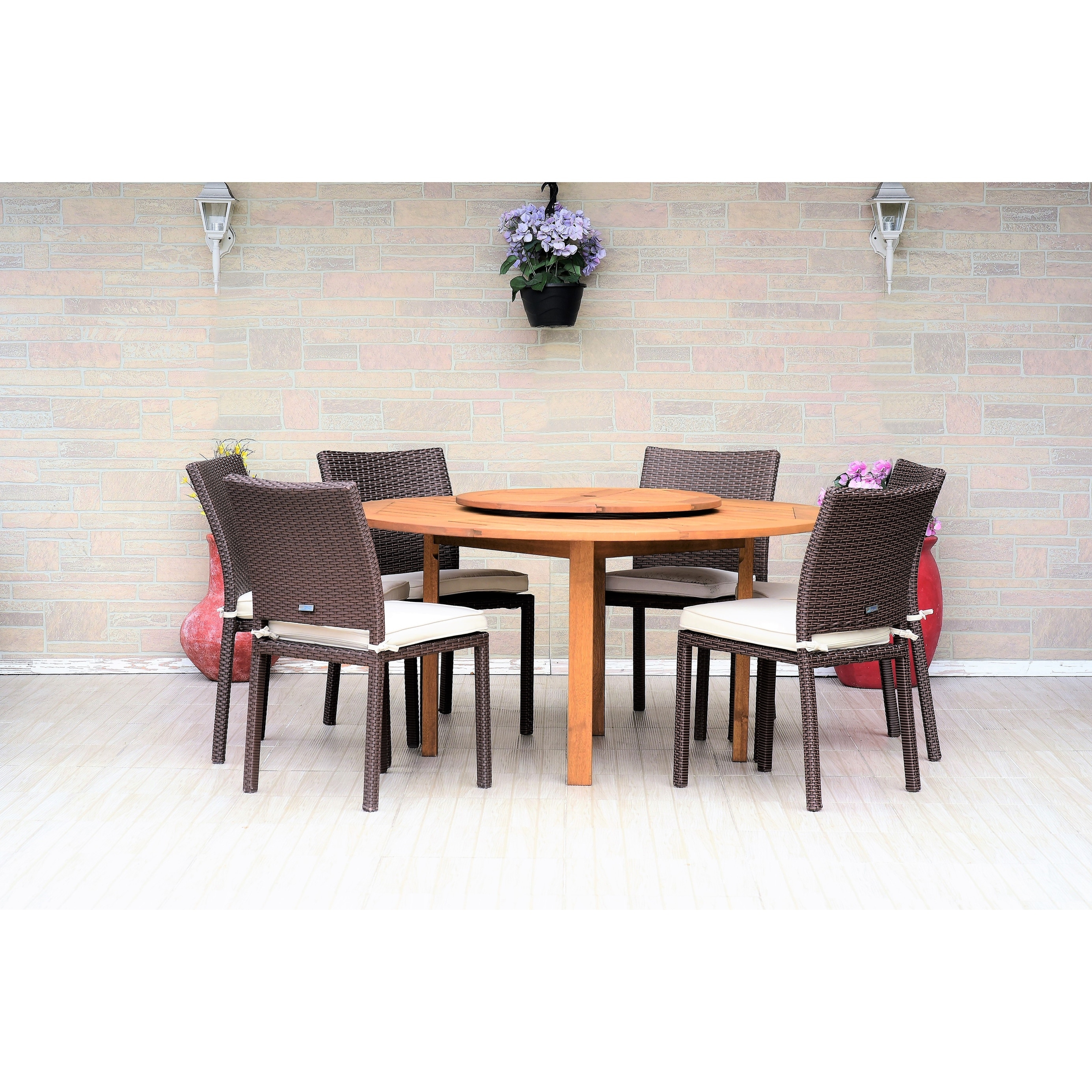 Lazy susan best sale for rattan table