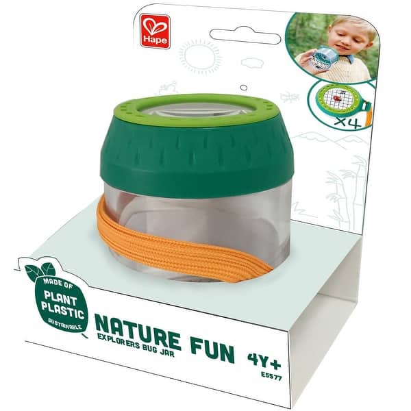 slide 2 of 5, Hape: Nature Fun - Explorers Bug Jar, Nature Exploration Toy, Kids Ages 4+