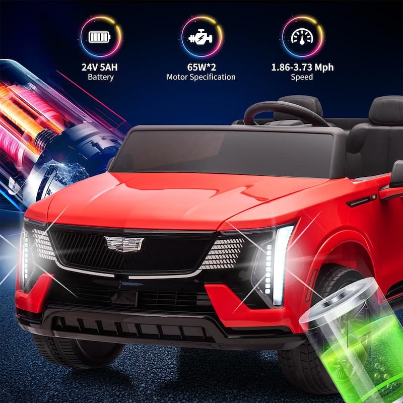 2 Seater Ride on Car for Kids 24V Electric Car Toy