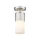 Option Satin Nickel / Matte White