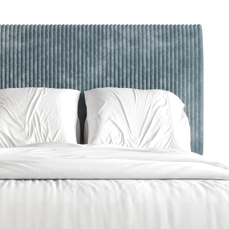 CraftPorch Corduroy Elegant and Chic Velvet Upholstered Bed
