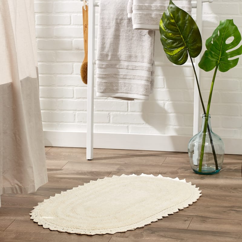 DII Crochet Bath Mat