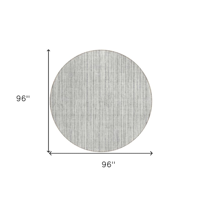 HomeRoots Striped Transitional Rectangle Outdoor Rug