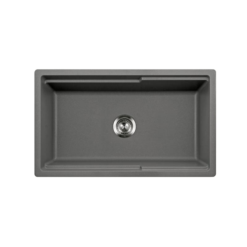 Houzer W-133-C Quartztone 33" Farmhouse Single Basin Granite Composite