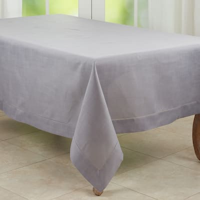 Tablecloth With Hemstitched Border Design