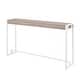 preview thumbnail 38 of 55, SEI Furniture Macen Modern Narrow Industrial Console Table