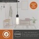 preview thumbnail 6 of 8, Vaxcel Lighting P0421 5" Wide Suspension Mini Pendant