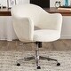 preview thumbnail 2 of 25, Serta Valetta Home Office Chair, Home Desk Chair with Memory Foam Padding, Chrome-Finished Stainless-Steel Base,