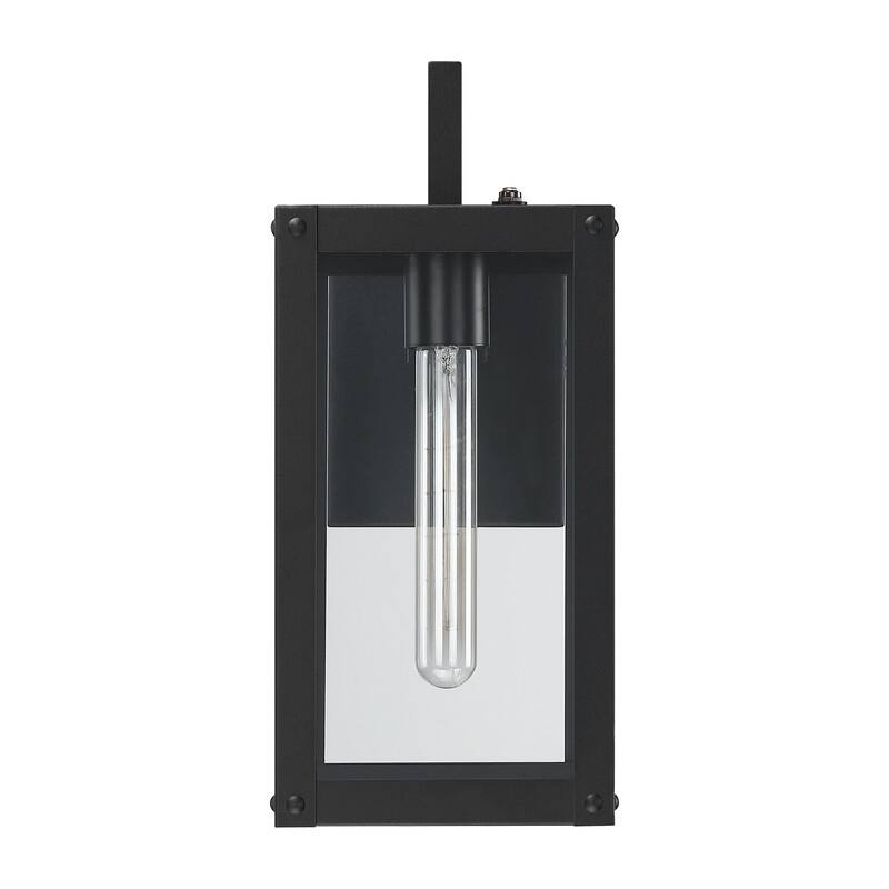 Dusk to Dawn Outdoor Wall Lantern Light - 13.5 in. H