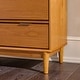 preview thumbnail 4 of 37, Walker Edison Modern Gallery Top Solid Wood Chest
