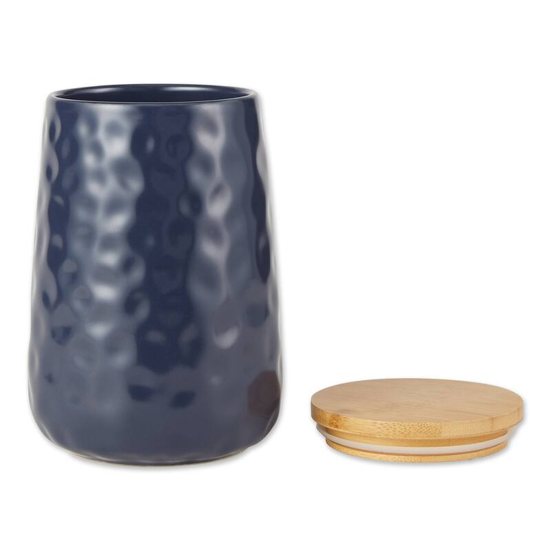 Matte Dimple Texture Ceramic Canister (Set of 2) - 3.25 Cup/5.75 Cup