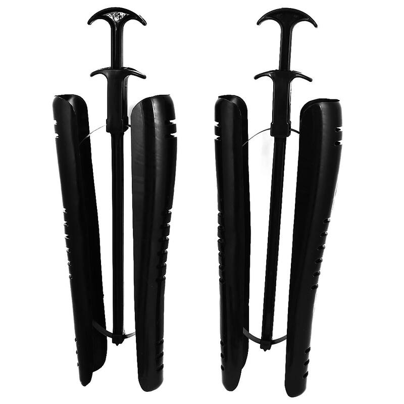 Household Black Hard Boots Shoes Stand Holder Support 40cm Length
