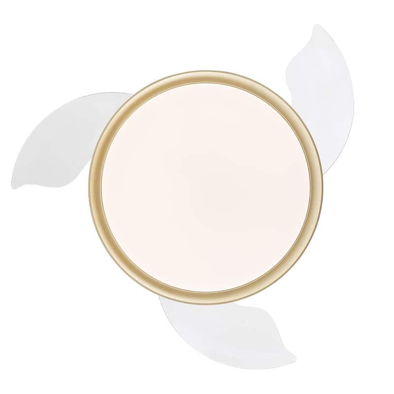 42" Ceiling Fan Light Kit Included with Retractable Blades,6 Fan speed 3 Light Tone with Remote Control - 42 Inches