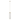 Thurles 83.5" Height Ceiling Fixture, Milk White - 6  x  21.625 x 4