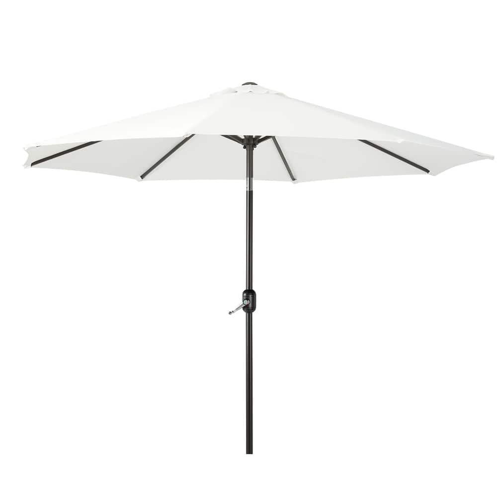 Holme 9-foot Steel Market Patio Umbrella with Tilt-and-Crank
