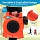 preview thumbnail 7 of 7, Costway 2 HP/1500W Air Blower Commercial Inflatable Bounce House - See Details