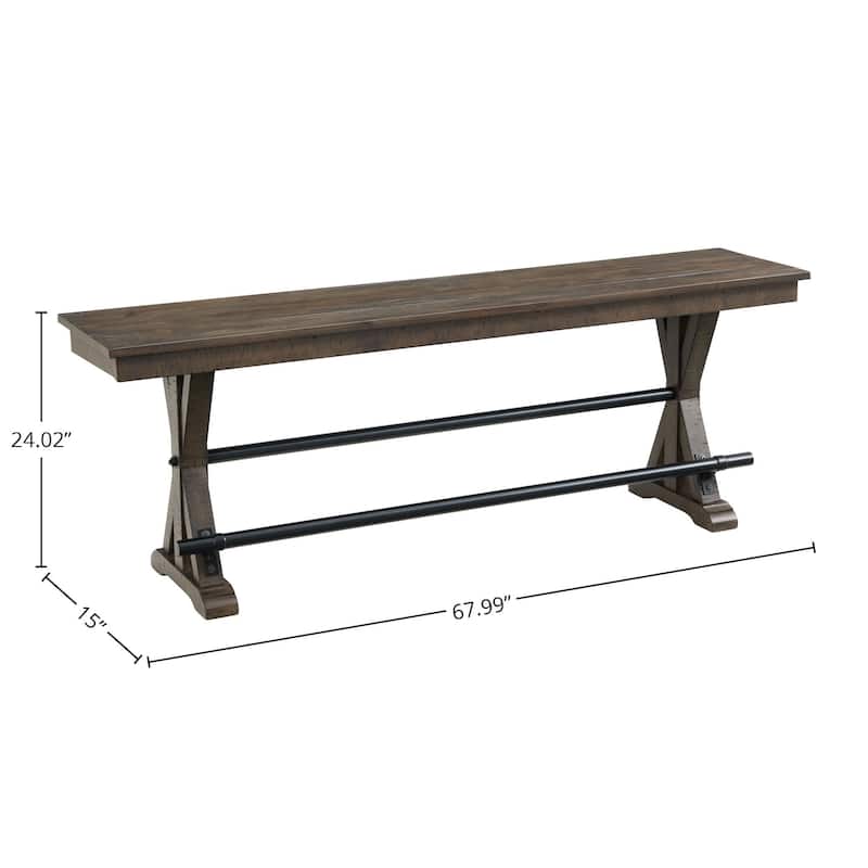 Sullivan Backless Counter Bench, 68"