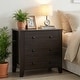 preview thumbnail 7 of 19, Gymax 3 Drawer Dresser Chest of Drawers Bedside Table for Living Room