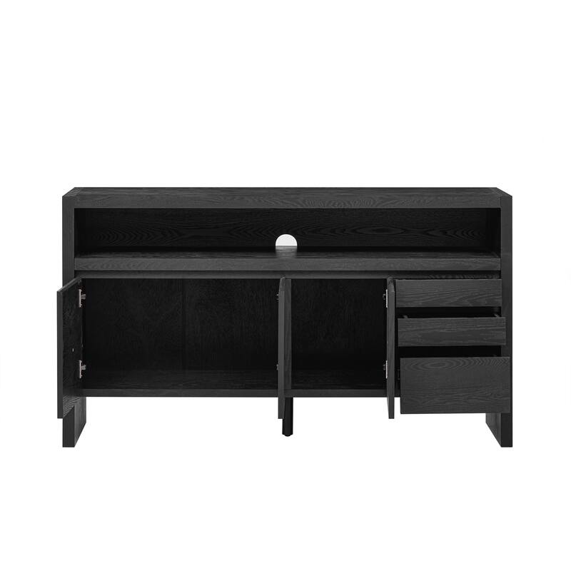 3-Door Sideboard with 3 Drawers