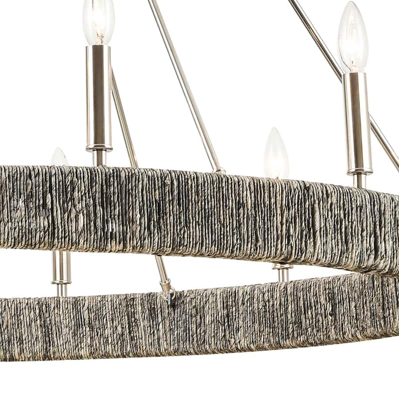 Abaca Rope Chandelier