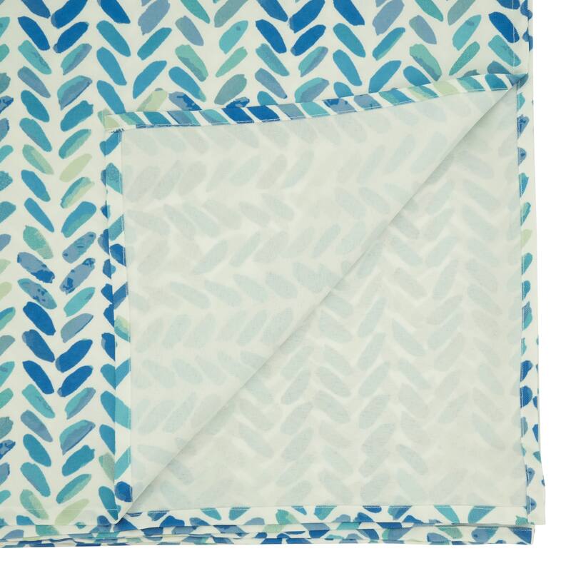 Watercolor Chevron Tablecloth