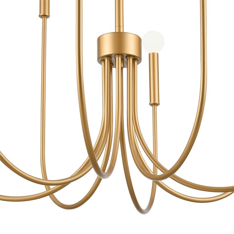 Elk Home Ulla Multiple Finishes Metal 8 Light Chandelier