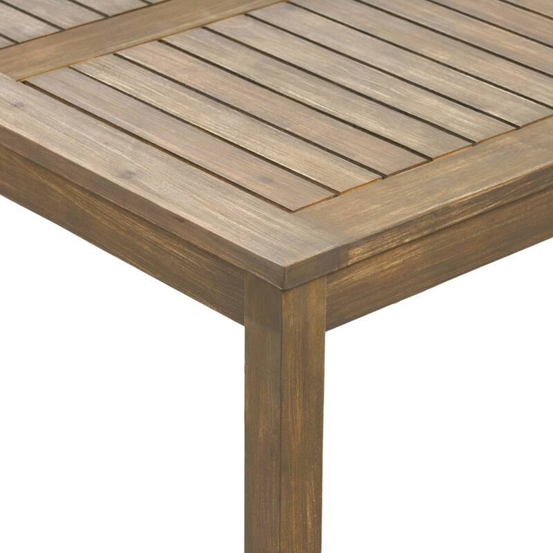 Perla Outdoor Acacia Wood Coffee Table by Christopher Knight Home