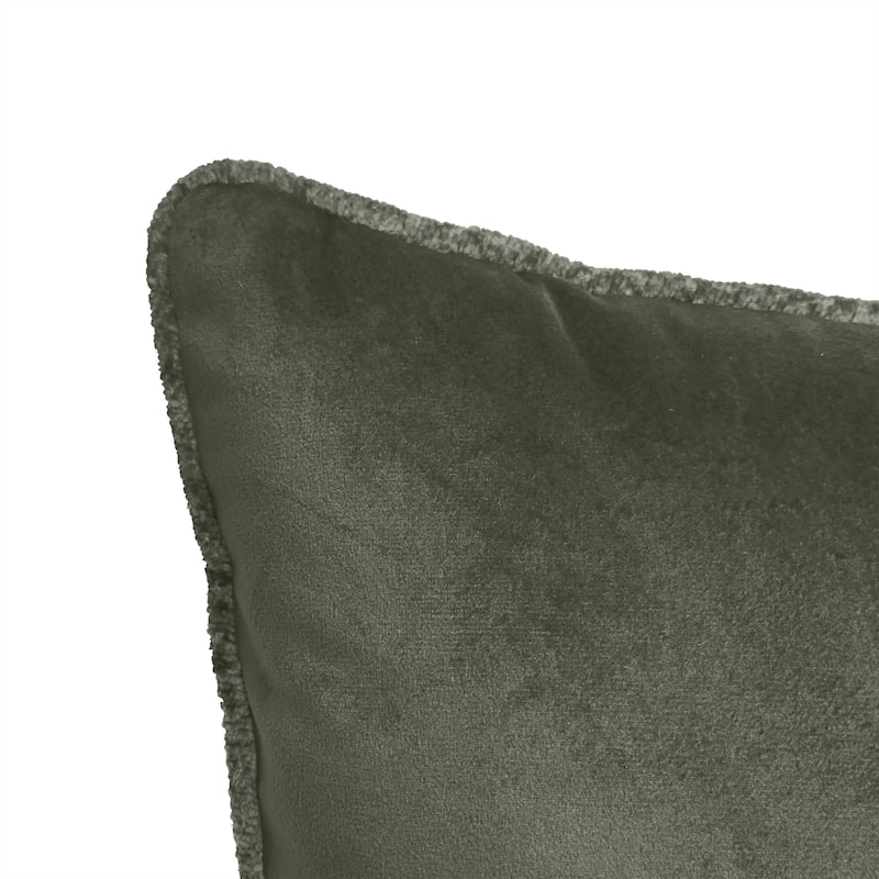 Edie At Home Delmonico Chenille Decorative Pillow 20x20