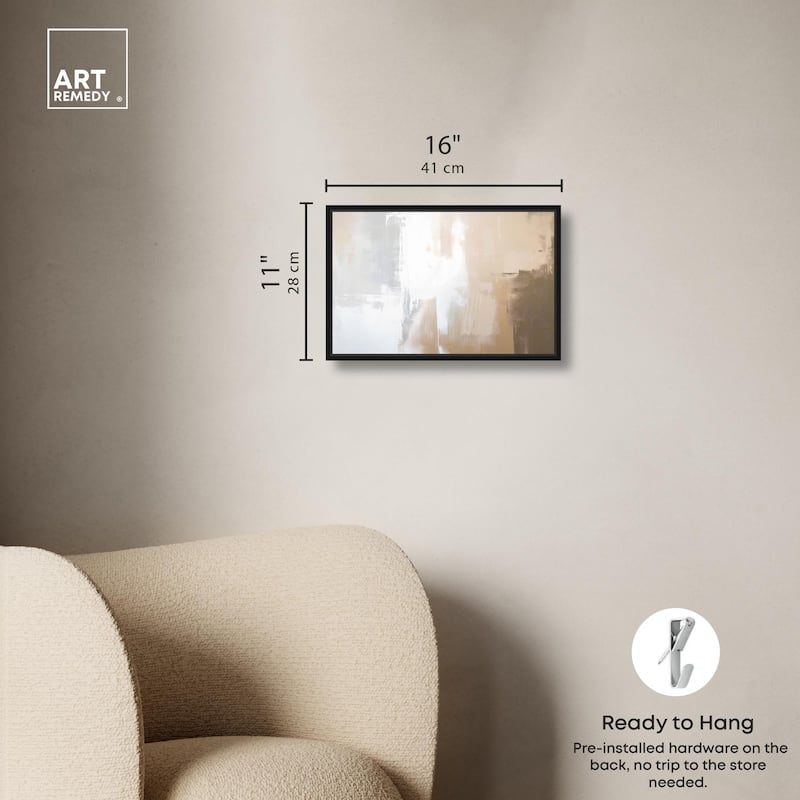 Solace in Softness I Canvas by Art Remedy