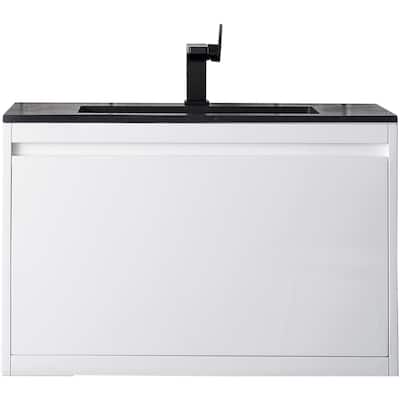 James Martin Vanities 805-V31.5-CH Mantova 32" Wall Mounted Single