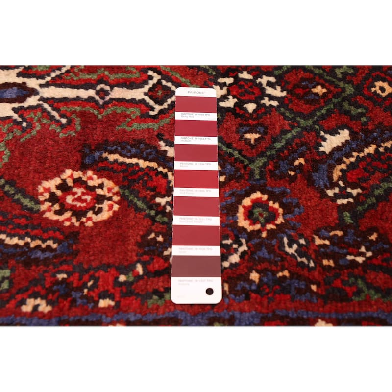 ECARPETGALLERY Hand-knotted Anadol Red Wool Rug - 2'9 x 9'2