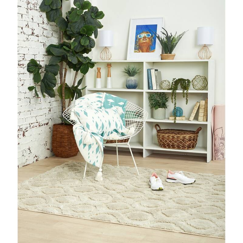 50" x 60" Granby Surf Woven Super Soft Cozy Accent Throw Blanket