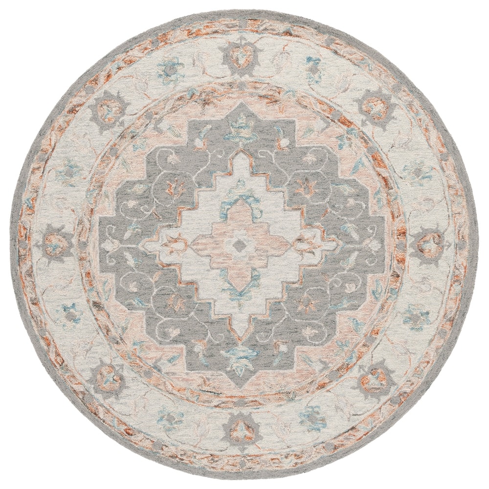 SAFAVIEH Handmade Anatolia Karolina Traditional Wool Rug